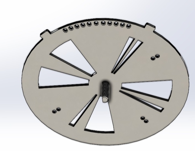 PV5/PV5w PV Disc Valve 1 with bolts welded